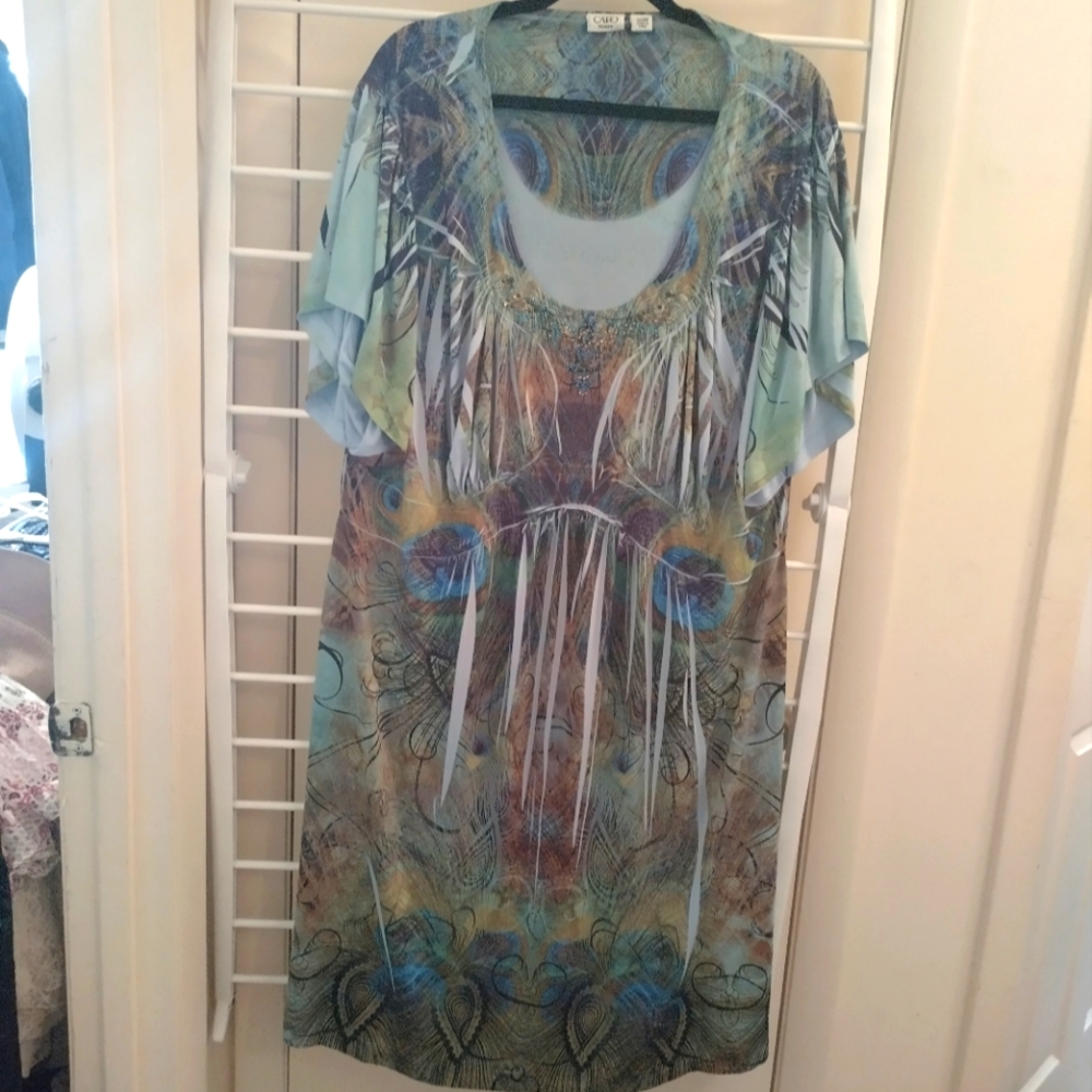 Women's dress, Plus 22/24w, very silky feel